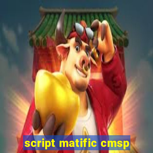 script matific cmsp